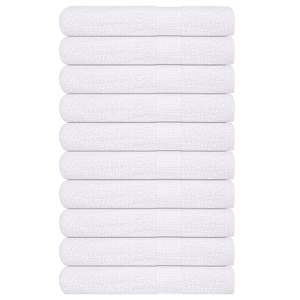 Savna brisače FROGN 10 kosov bele 80x200 cm 360 g/m²