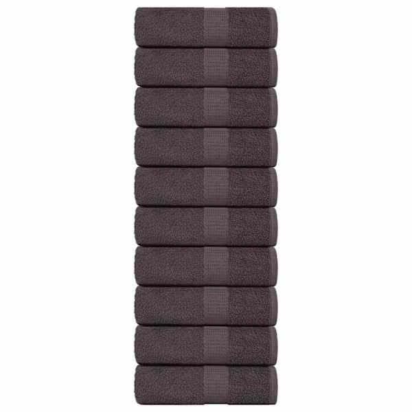 vidaXL k&uuml;lalister&auml;tikud FROGN 10 tk, antratsiithall, 30x50 cm, 360 g/m&sup2;