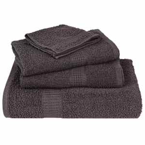 Ručníky FROGN 10 ks antracitové 100x150 cm 360 g/m² - obrázek 4