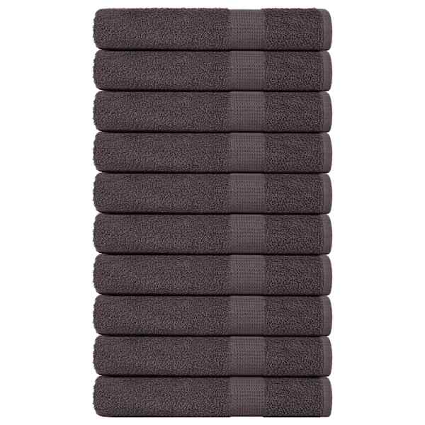vidaXL r&auml;tikud FROGN 10 tk, antratsiithall, 100x200 cm, 360 g/m&sup2;