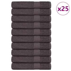 Brisače FROGN 25 kosov antracitne 100x200 cm 360 g/m²