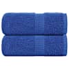 vidaXL pesur&auml;tikud KONNAM&Auml;NG 2 tk sinised 30 x 30 cm 360 g/m&sup2;
