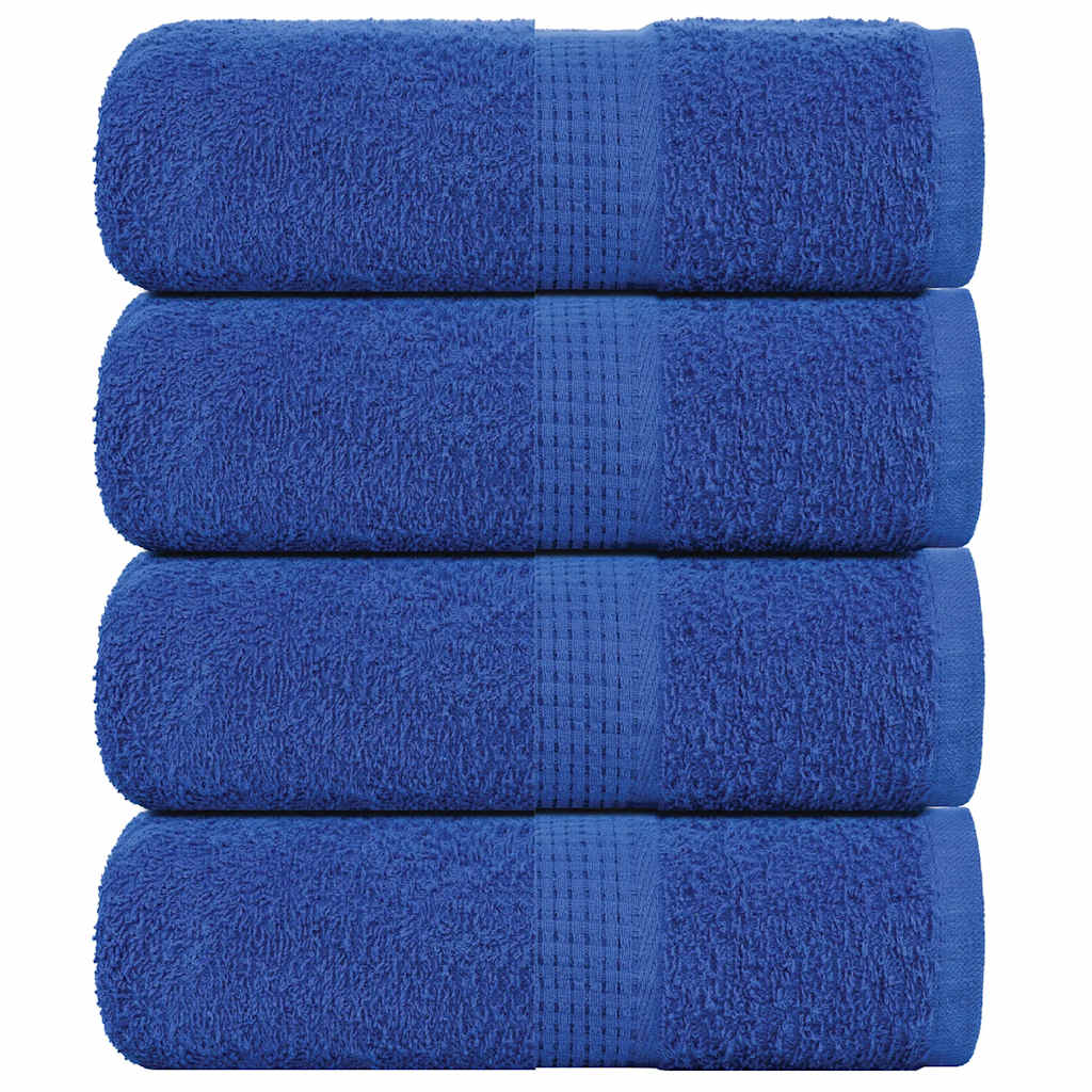 vidaXL Ručníky FROGN 4 ks modré 30x30 cm 360 g/m²