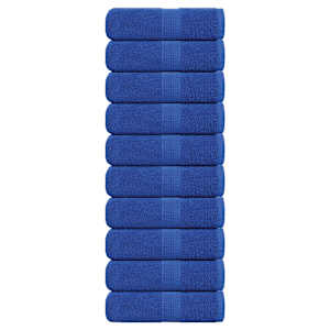 Pralne brisače FROGN 10 kosov modre 30x30 cm 360 g/m²