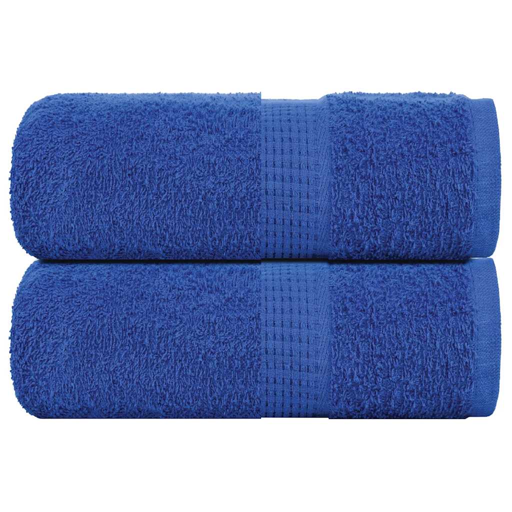 Gästetücher 2 Stk. Blau 30×50 cm 360 g/m² 100% Baumwolle