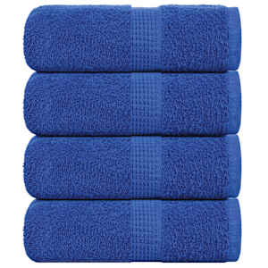 Brisače za goste FROGN 4 kosi modre 30x50 cm 360 g/m²
