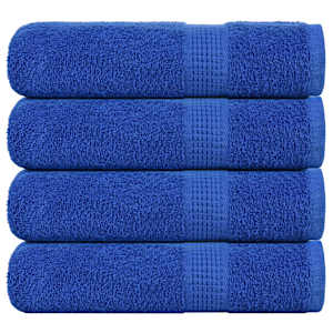 Brisače za roke FROGN 4 kosi modre 50x100 cm 360 g/m²