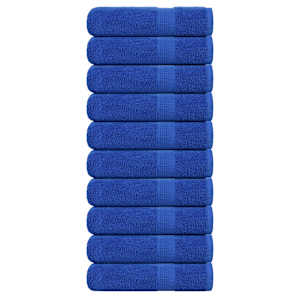 Brisače za roke FROGN 10 kosov modre 50x100 cm 360 g/m²