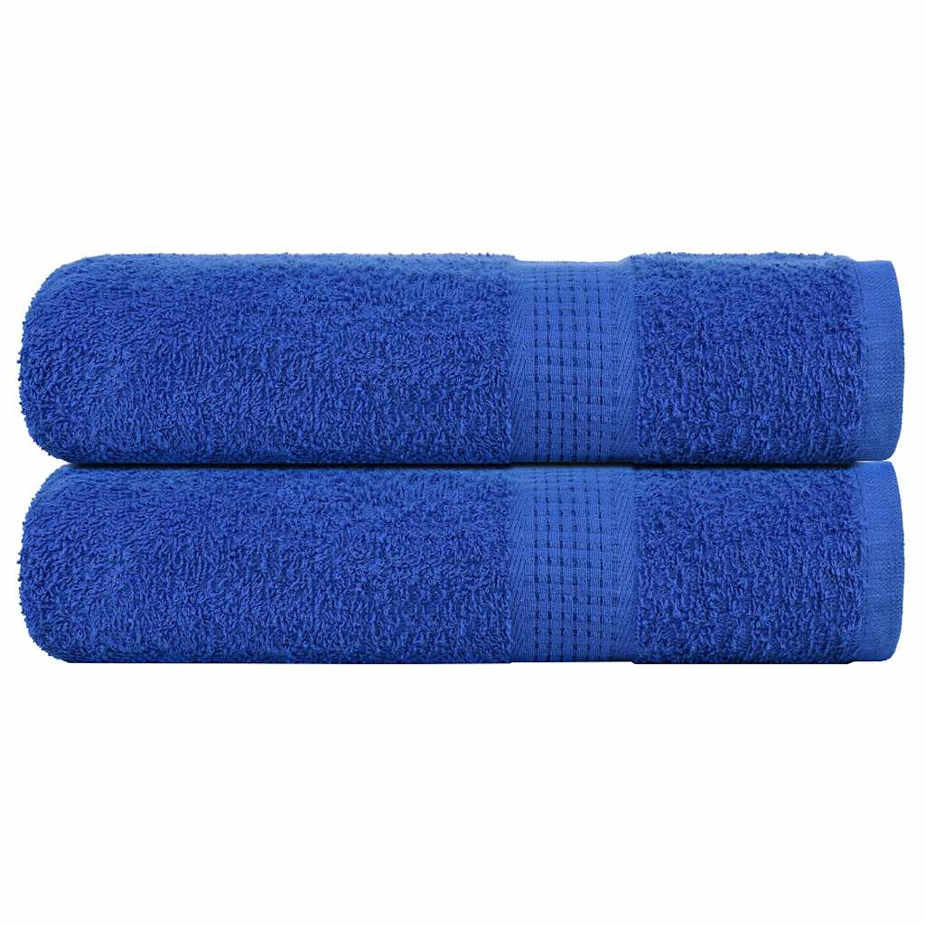 vidaXL Ručníky do sprchy FROGN 2 ks modré 70 x 140 cm 360 g/m²