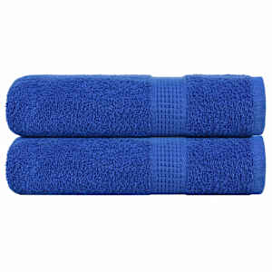 Brisače za tuširanje FROGN 2 kosa modre 70x140 cm 360 g/m²