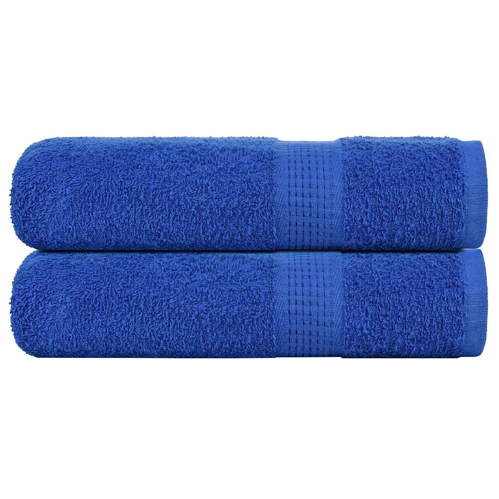 vidaXL Ručníky FROGN 2 ks modré 100x150 cm 360 g/m²