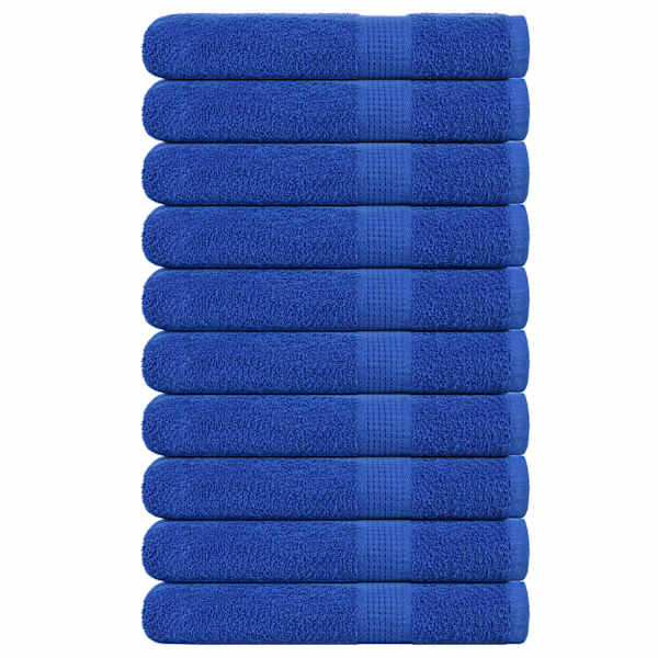 vidaXL r&auml;tikud FROGN 10 tk, sinine, 100x200 cm, 360 g/m&sup2;
