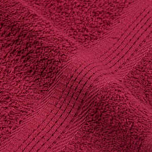 Ručníky FROGN 2 ks bordó 30x30 cm 360 g/m² - obrázek 7
