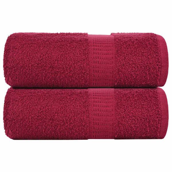 vidaXL k&uuml;lalister&auml;tikud KONNA 2 tk bordoopunane 30 x 50 cm 360 g/m&sup2;
