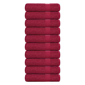 osušky FROGN 10 ks Bordeaux 70x140 cm 360 gsm - obrázek 1