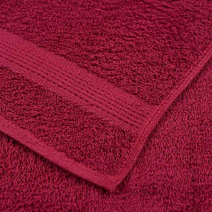 osušky FROGN 10 ks Bordeaux 70x140 cm 360 gsm - obrázek 6