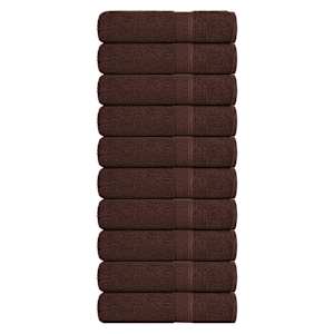 Brisače za roke FROGN 10 kosov rjave 50x100 cm 360 g/m²