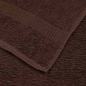 Ručníky FROGN 10 ks hnědé 50x100 cm 360 g/m² - obrázek 6