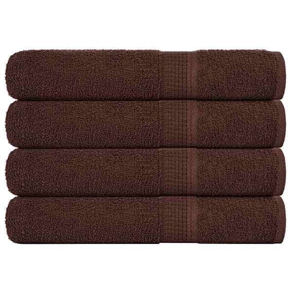 vidaXL r&auml;tikud FROGN 4 tk, pruun, 100x200 cm, 360 g/m&sup2;