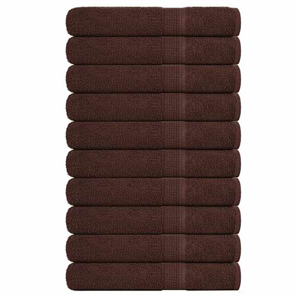 vidaXL r&auml;tikud FROGN 10 tk, pruun, 100x200 cm, 360 g/m&sup2;