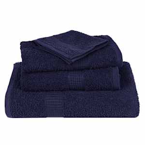 Ručníky FROGN 10 ks tmavě modré 30x30 cm 360 g/m² - obrázek 4