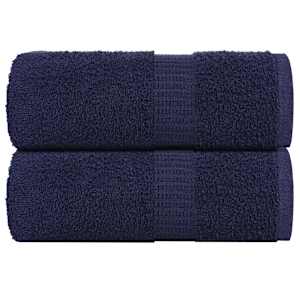 Brisače za goste FROGN 2 kosa temno modre 30x50 cm 360 g/m²