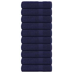 Brisače za roke FROGN 10 kosov temno modre 50x100 cm 360 g/m²