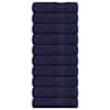 vidaXL vannitoar&auml;tikud FROGN 10 tk, tumesinine, 100x150 cm, 360 g/m&sup2;