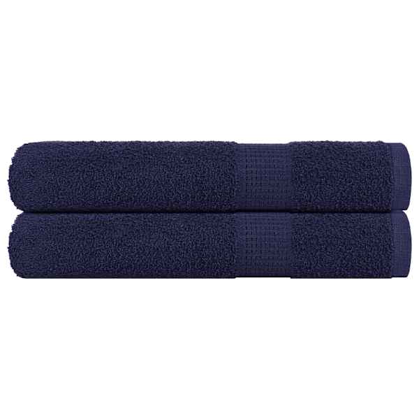vidaXL saunalinad FROGN 2 tk, tumesinine, 80x200 cm, 360 g/m&sup2;