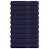 vidaXL saunalinad FROGN 10 tk, tumesinine, 80x200 cm, 360 g/m&sup2;