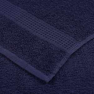 Saunové osušky FROGN 10 ks tmavě modré 80x200 cm 360 g/m² - obrázek 6