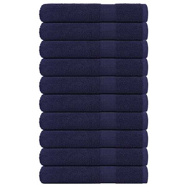 vidaXL r&auml;tikud FROGN 10 tk, tumesinine, 100x200 cm, 360 g/m&sup2;