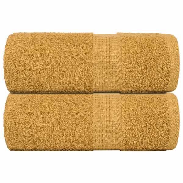 vidaXL pesur&auml;tikud KONNAM&Auml;NG 2 tk kuldsed 30 x 30 cm 360 g/m&sup2;