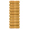 vidaXL pesur&auml;tikud FROGN 10 tk, kuldne, 30x30 cm, 360 g/m&sup2;