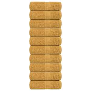 Pralne brisače FROGN 10 kosov zlate 30x30 cm 360 g/m²