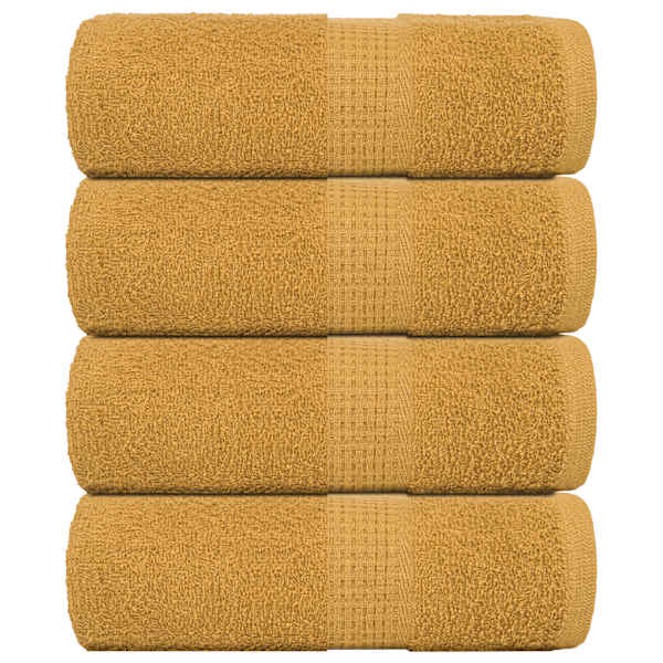 vidaXL k&uuml;lalister&auml;tikud KONNA 4 tk kuldsed 30 x 50 cm 360 g/m&sup2;