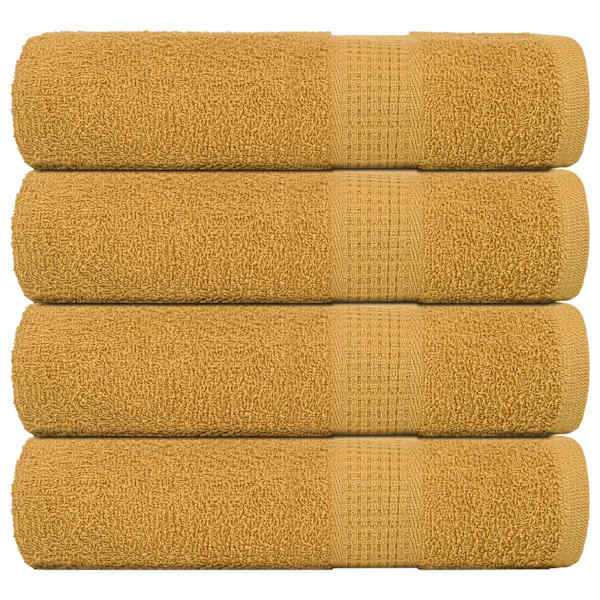 vidaXL k&auml;ter&auml;tikud KONNA 4 tk kuldsed 50 x 100 cm 360 g/m&sup2;