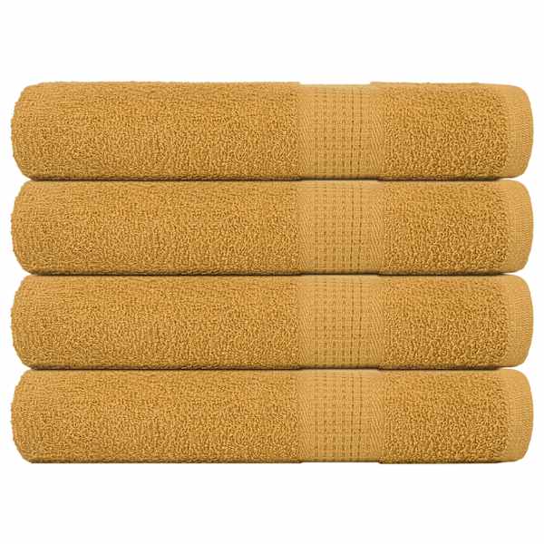 vidaXL saunalinad FROGN 4 tk, kuldne, 80x200 cm, 360 g/m&sup2;