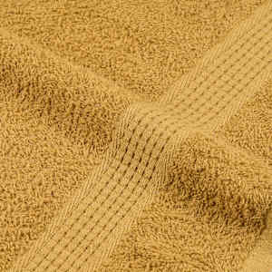 Saunové osušky FROGN 10 ks zlaté 80x200 cm 360 g/m² - obrázek 7