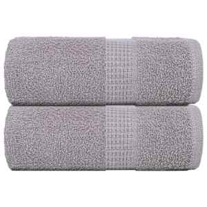 Brisače za goste FROGN 2 kosa sive 30x50 cm 360 g/m²