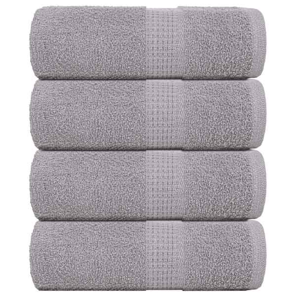 vidaXL k&uuml;lalister&auml;tikud KONNA 4 tk hallid 30 x 50 cm 360 g/m&sup2;