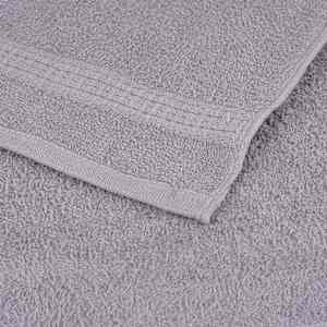 Saunové osušky FROGN 10 ks šedé 80x200 cm 360 g/m² - obrázek 6