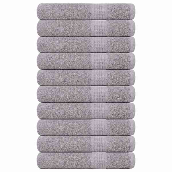 vidaXL r&auml;tikud FROGN 10 tk, hall, 100x200 cm, 360 g/m&sup2;
