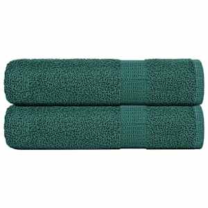 vidaXL du&scaron;ir&auml;tikud FROGN 2 tk, roheline 70x140 cm, 360 g/m&sup2;