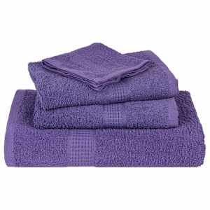 Ručníky FROGN 10 ks fialové 30x30 cm 360 g/m² - obrázek 4