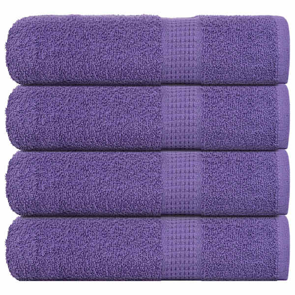 vidaXL k&auml;ter&auml;tikud KONNA 4 tk lillad 50 x 100 cm 360 g/m&sup2;