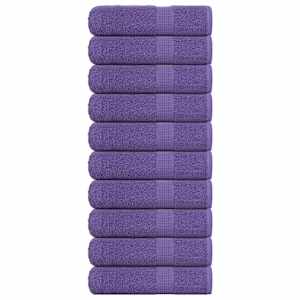 Ručníky FROGN 10 ks fialové 50x100 cm 360 g/m² - obrázek 1