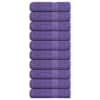 vidaXL du&scaron;ir&auml;tikud FROGN 10 tk, lilla, 70x140 cm, 360 g/m&sup2;
