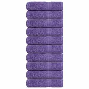Ručníky do sprchy FROGN 10 ks fialové 70x140 cm 360 g/m² - obrázek 1