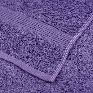 Ručníky FROGN 2 ks fialové 100x150 cm 360 g/m² - obrázek 6